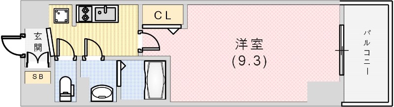 プレサンス神戸セレスティアの間取り写真