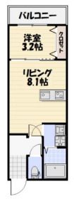 Lyk小仲台の間取り写真