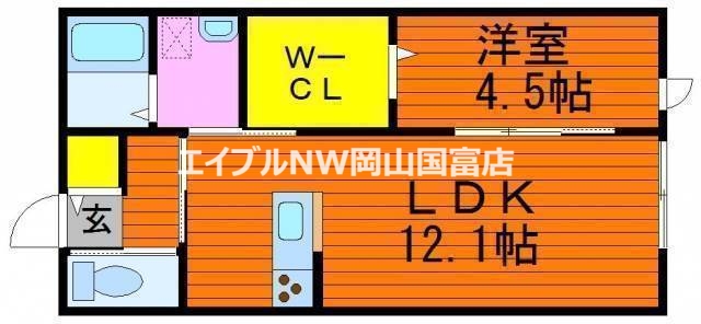 グランシャリオの間取り写真