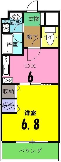 クレオコート和泉中央の間取り写真