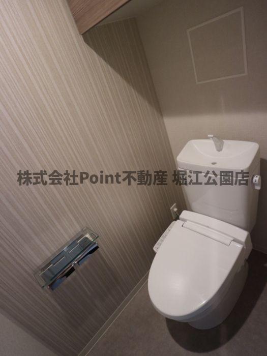 ＪＲ東西線 御幣島駅 徒歩8分 6階建 築9年のトイレ写真
