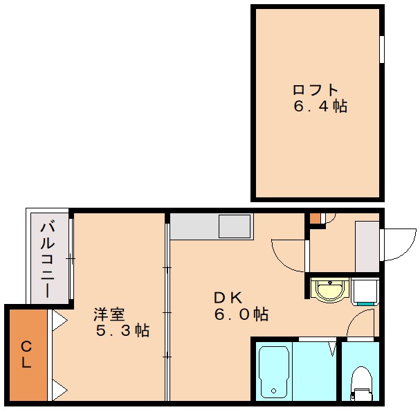 DEAR.FLAT学研都市の間取り写真