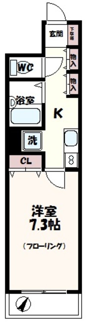 スプルースつつじヶ丘の間取り写真