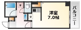 阪急京都線 相川駅 徒歩2分 4階建 築20年の間取り写真