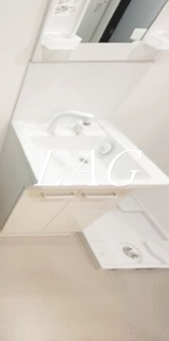 洗面設備　洗面台です。