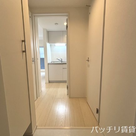 エレガンテブリッサ姪浜駅南の玄関写真
