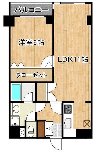 東急ドエルアルス音羽の間取り写真