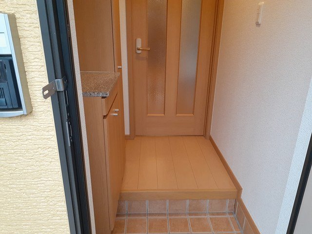 玄関　ゆったりとした玄関です