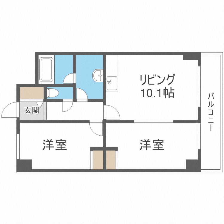Wise placeの間取り写真