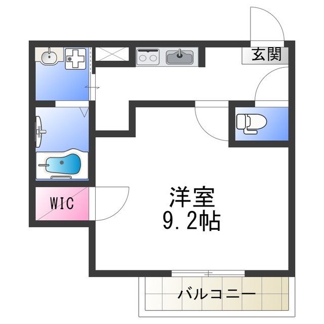フジパレス浜寺石津東の間取り写真