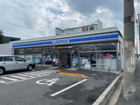 コンビニ　ローソン 中川横堀町店（コンビニ）まで525m