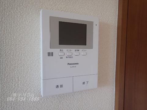 セキュリティ　カメラ付インターホン（イメージ）
