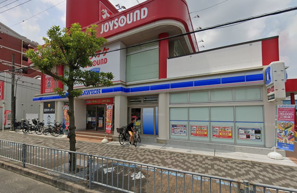 コンビニ　ローソン北花田駅前店（コンビニ）まで286m
