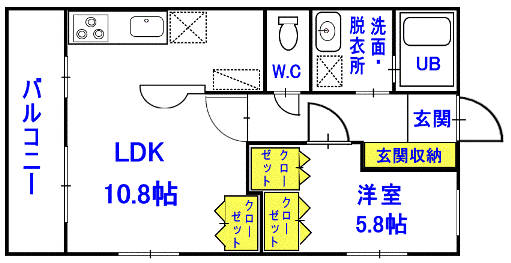 プリエールかごはらの間取り