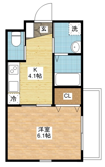 セントポリア泉の間取り