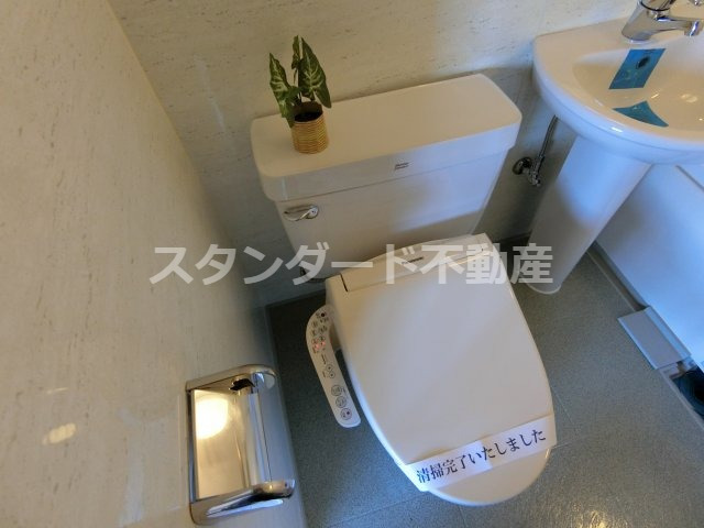 【梅田レジデンスタワーのトイレ】