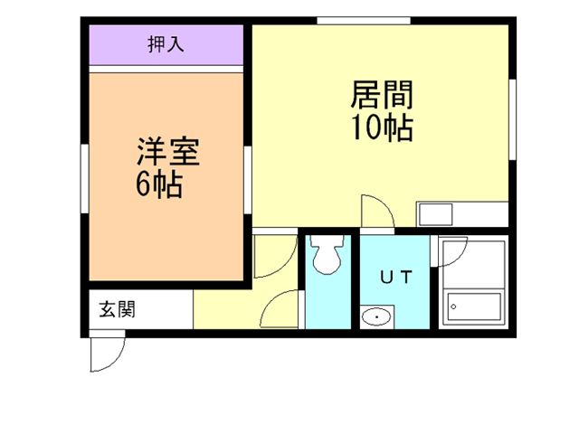 ハイツＹＭＳの間取り