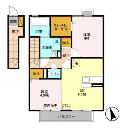 エクセレントマチハタの間取り