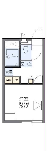 レオパレスソレイエの間取り