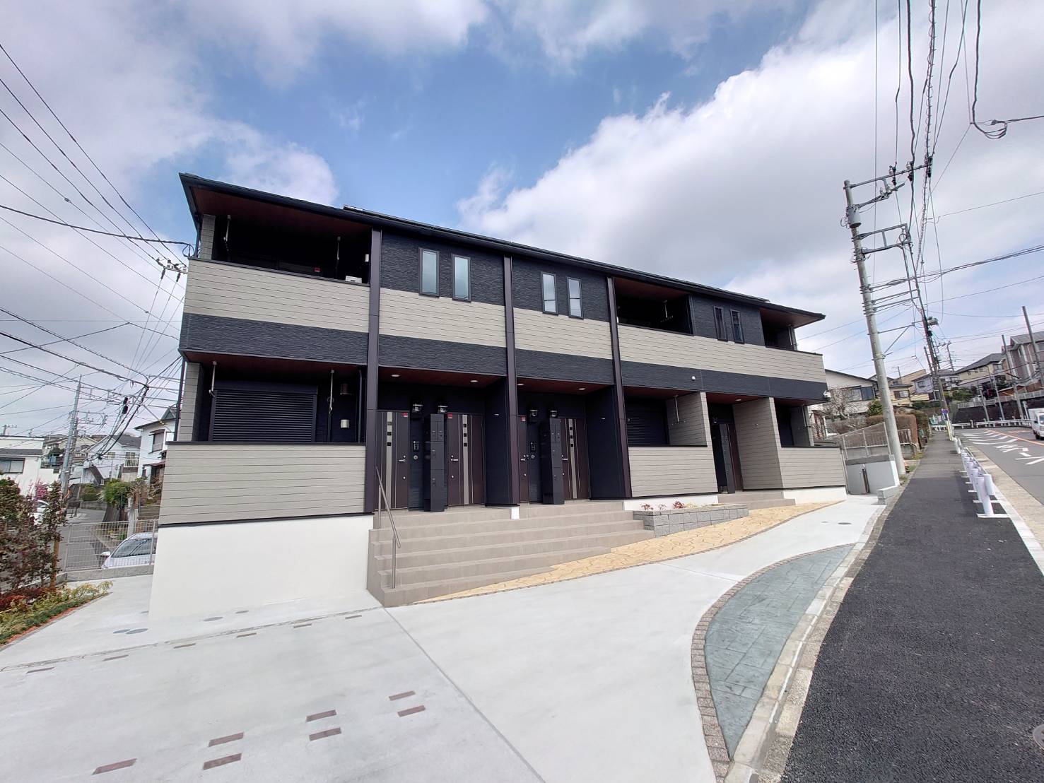 建物外観　お洒落な外観♪