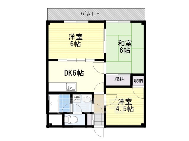 ルソレイユ結崎の間取り