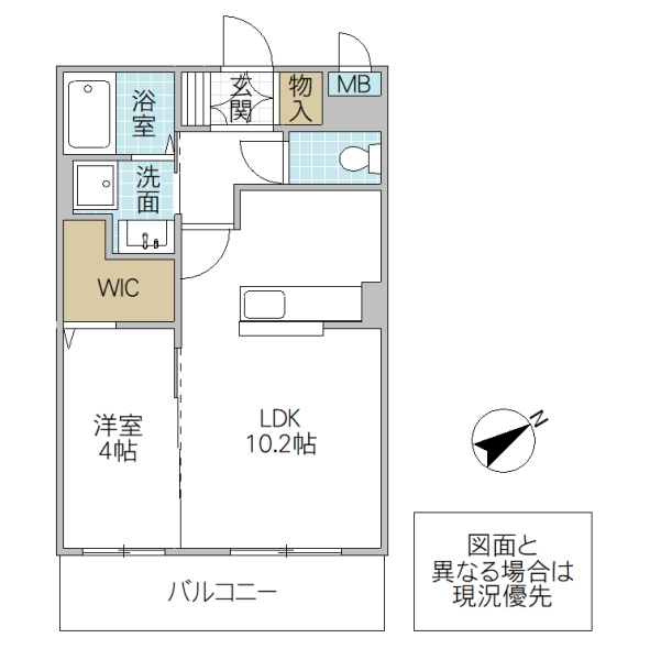 グランメゾン・旭の間取り