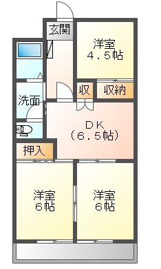 大嶋レジデンスの間取り