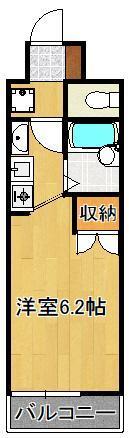 ベルガ中津口の間取り