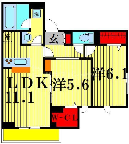 IS・アルディアの間取り