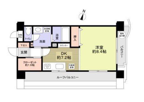 清瀬第２サニーコートの間取り