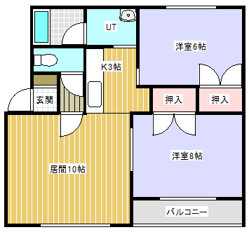 アペックスIIIの間取り