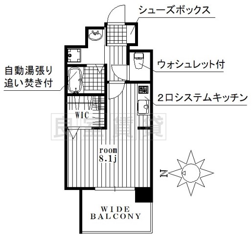 パルティール吹上アネックスの間取り