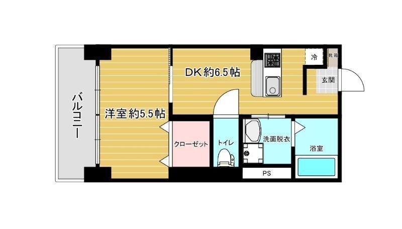 野田市柳沢のマンションの間取り