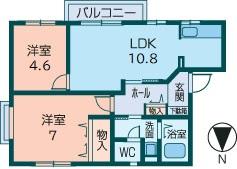 フォーレス　イーライフの間取り