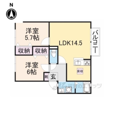 エスペランサ１２３の間取り