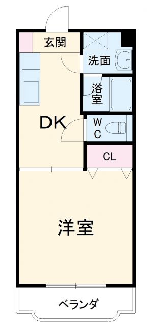 スタジオＥＧの間取り