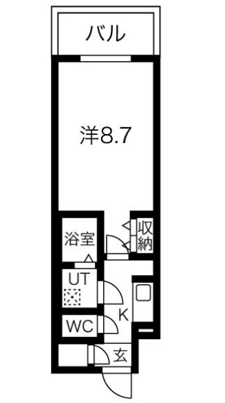 ファステート葵桜通リブレ(S-RESIDENCE葵三丁目)の間取り