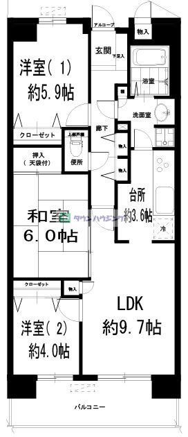 白井ロジュマンの間取り