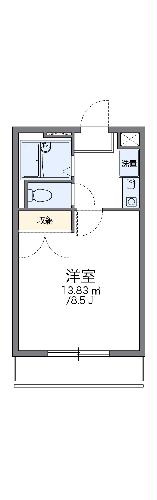 レオパレスコスモの間取り