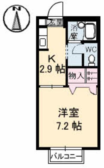 ハーヴェストハイツの間取り