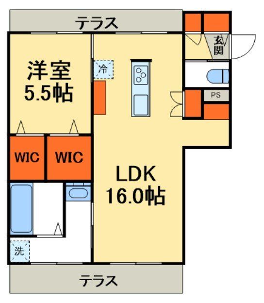 柏市十余二のマンションの間取り