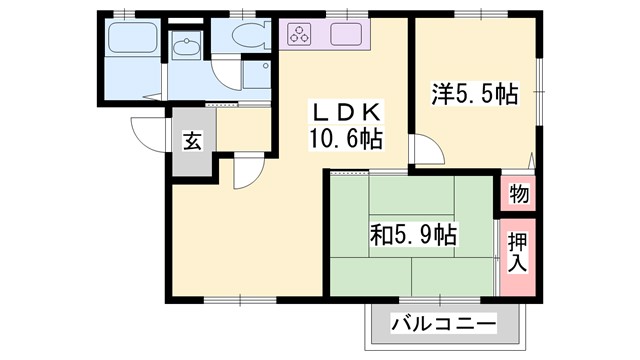 メゾンド・Ｓの間取り