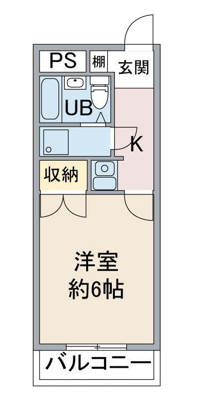 グリーンアベニュー山手の間取り