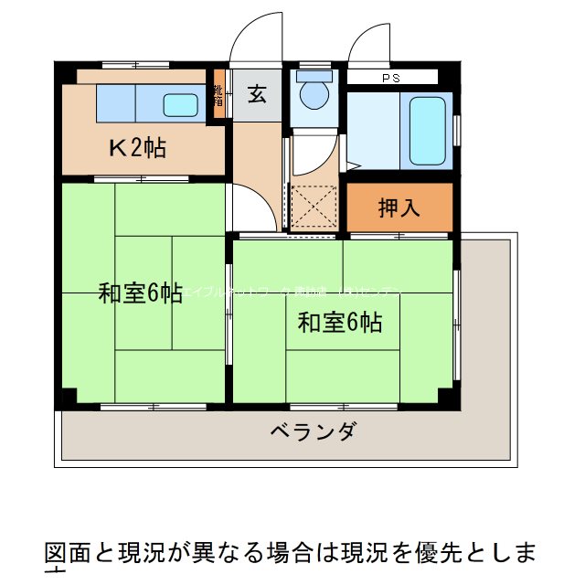 レジデンスベニヤの間取り