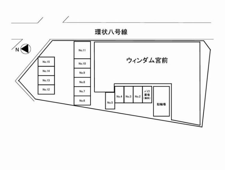 【ウィンダム宮前のエントランス】