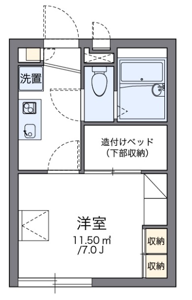 エヌファミールの間取り