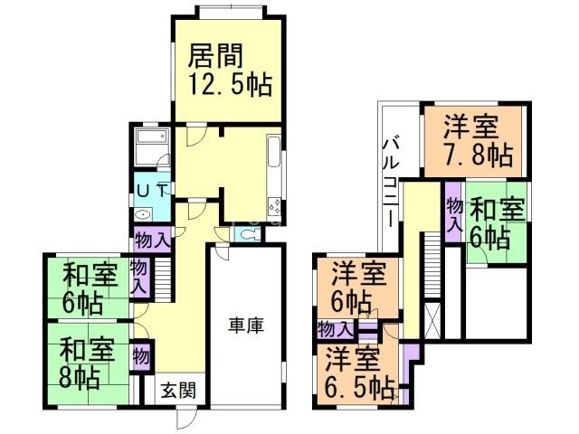 亀田郡七飯町大中山のその他の間取り