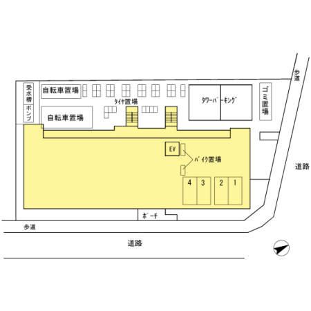 【プレミスト金沢駅西口Iの駐車場】