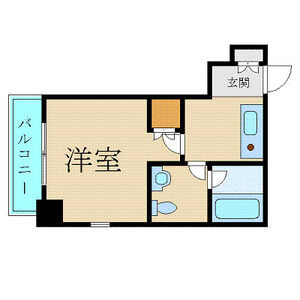 スカイコート初台の間取り