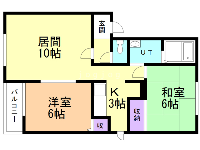 メゾン東栄Ｂの間取り